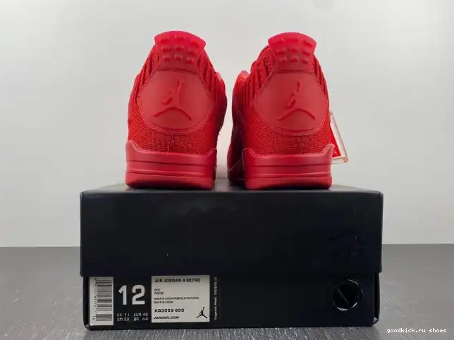 Cheap Red Retro Flyknit AQ3559-600 4 Jordan 0617